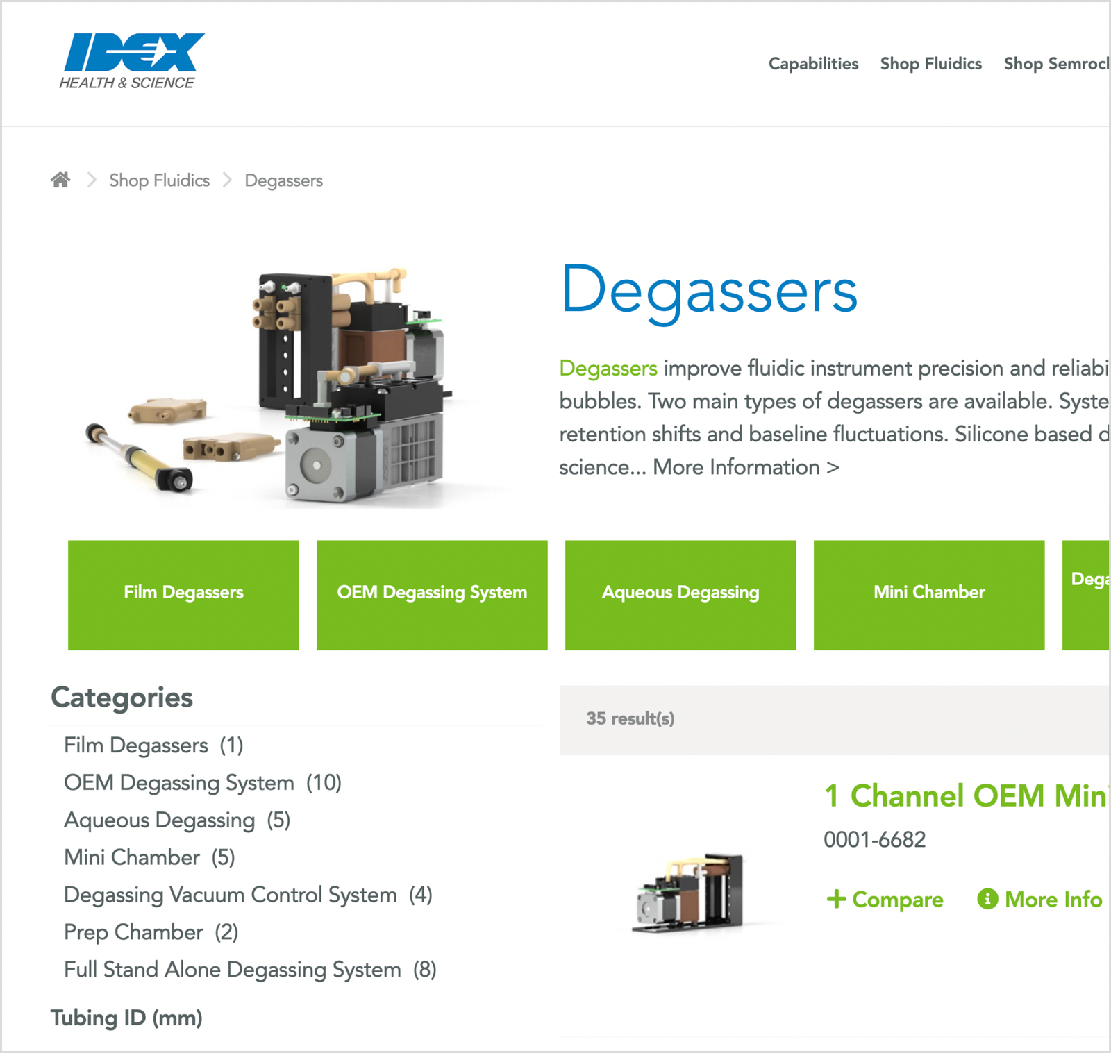 IDEX Health and Science