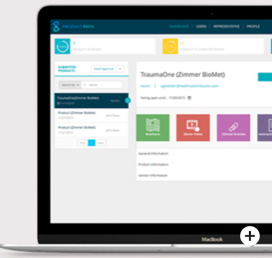Product Path Hover